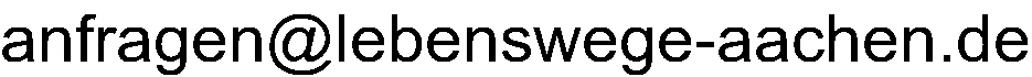 Kein Link! Benutzen Sie Ihr
Emailprogramm. Emailadresse